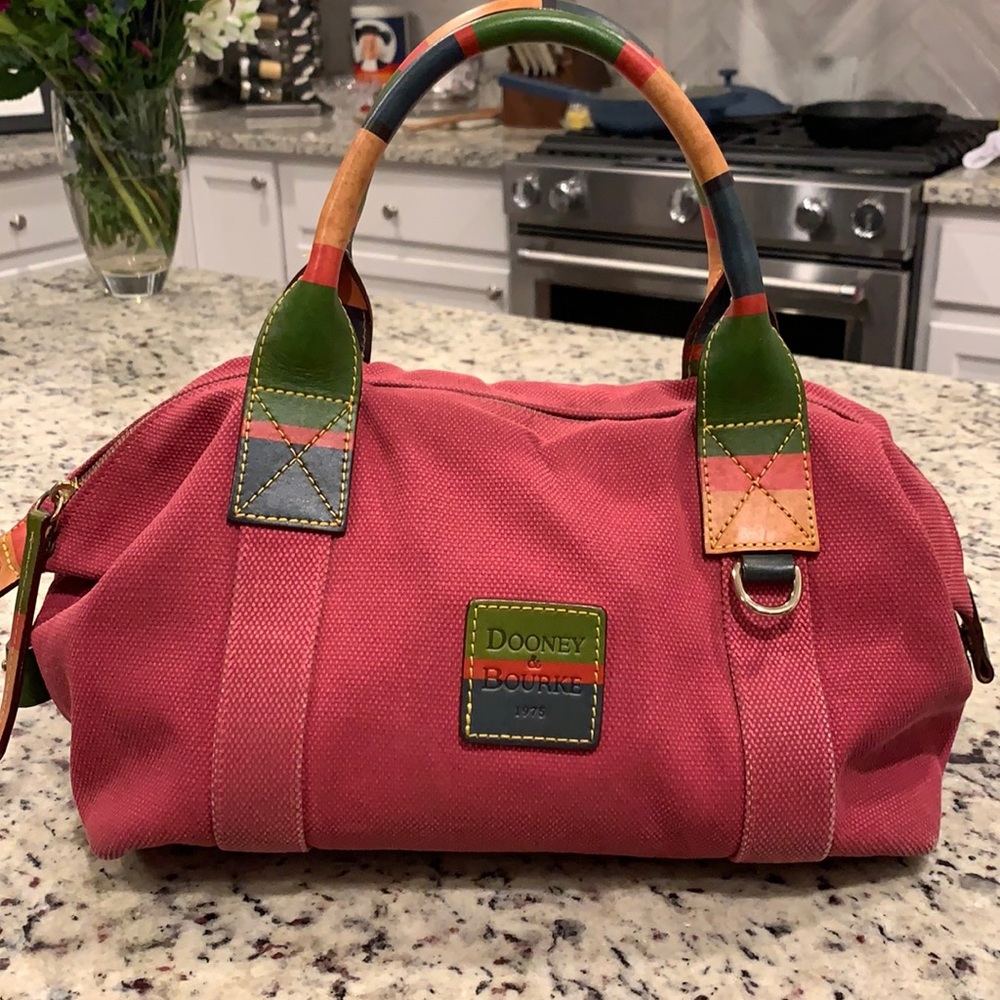 Dooney and Bourke canvas handbag